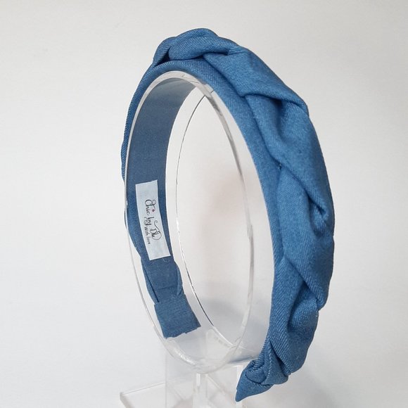 Braided headband for women, Wide hair hoop. - Picture 9 of 9